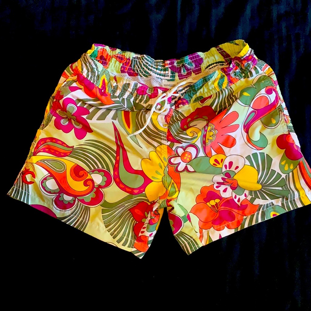 Men’s swim trunks. Designer. M.